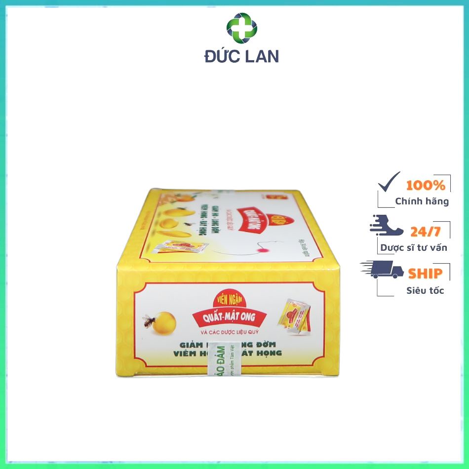 VIÊN NGẬM QUẤT MẬT ONG TÂM VIỆT GIÚP BỔ PHẾ, GIẢM HO