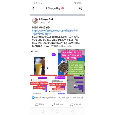 CHỮA TẮC TIA, VIÊM VÚ , TAN CỤC  TRƯỚC SAU ÁP SE