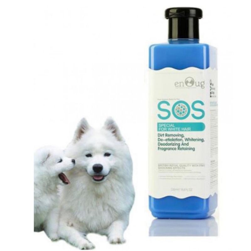 Sữa Tắm SOS chó mèo: Sữa tắm SOS màu xanh lá, hồng, nâu đỏ, đen 530ml