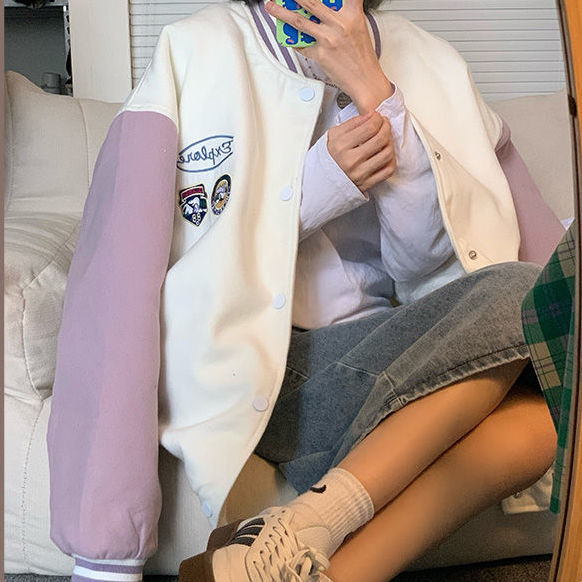 Áo Khoác Dáng Rộng Thời Trang Thu Đông Phong Cách Hàn Quốc Cho Nữ | BigBuy360 - bigbuy360.vn