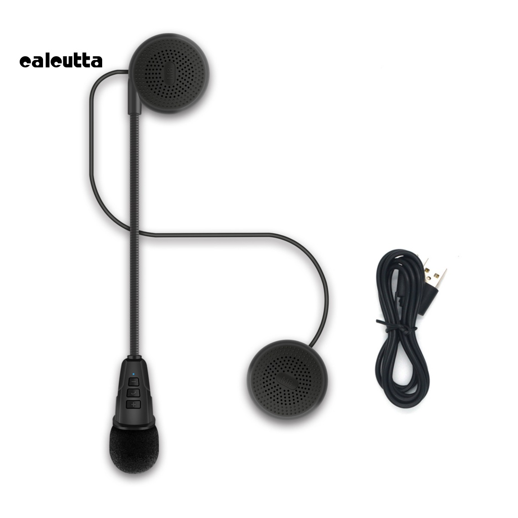 Tai Nghe Tích Hợp Micro Gắn Mũ Bảo Hiểm Đi Xe Máy Có Kết Nối Bluetooth Thoải Mái