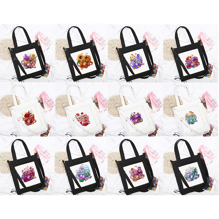 Túi đeo chéo 12 cung hoàng đạo TĐC42 túi tote thần tượng thời trang hoạt hình cute