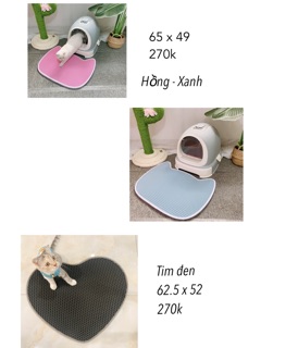 Thảm Lót 2 Lớp Chống Văng Cát Dễ Thương Siêu Rẻ