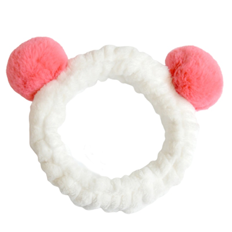 Băng Đô Cài Tóc Đính Bóng Lông Xinh Xắn Cho Nữ