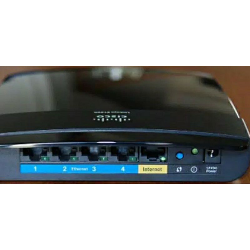 Bộ Định Tuyến Wifi Linksys Cisco E1200 Chuyên Dụng Đen