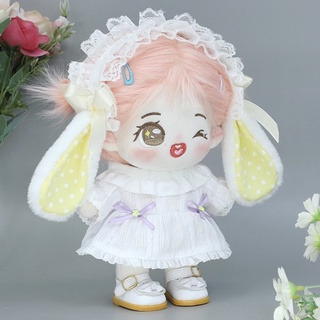 Băng đô thỏ tai cụp cho Doll