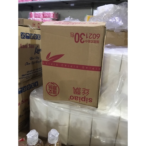 Giấy ăn gấu trúc Sipiao siêu dai gói 300 tờ