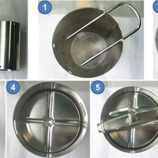 Khuôn giò xào inox 1kg