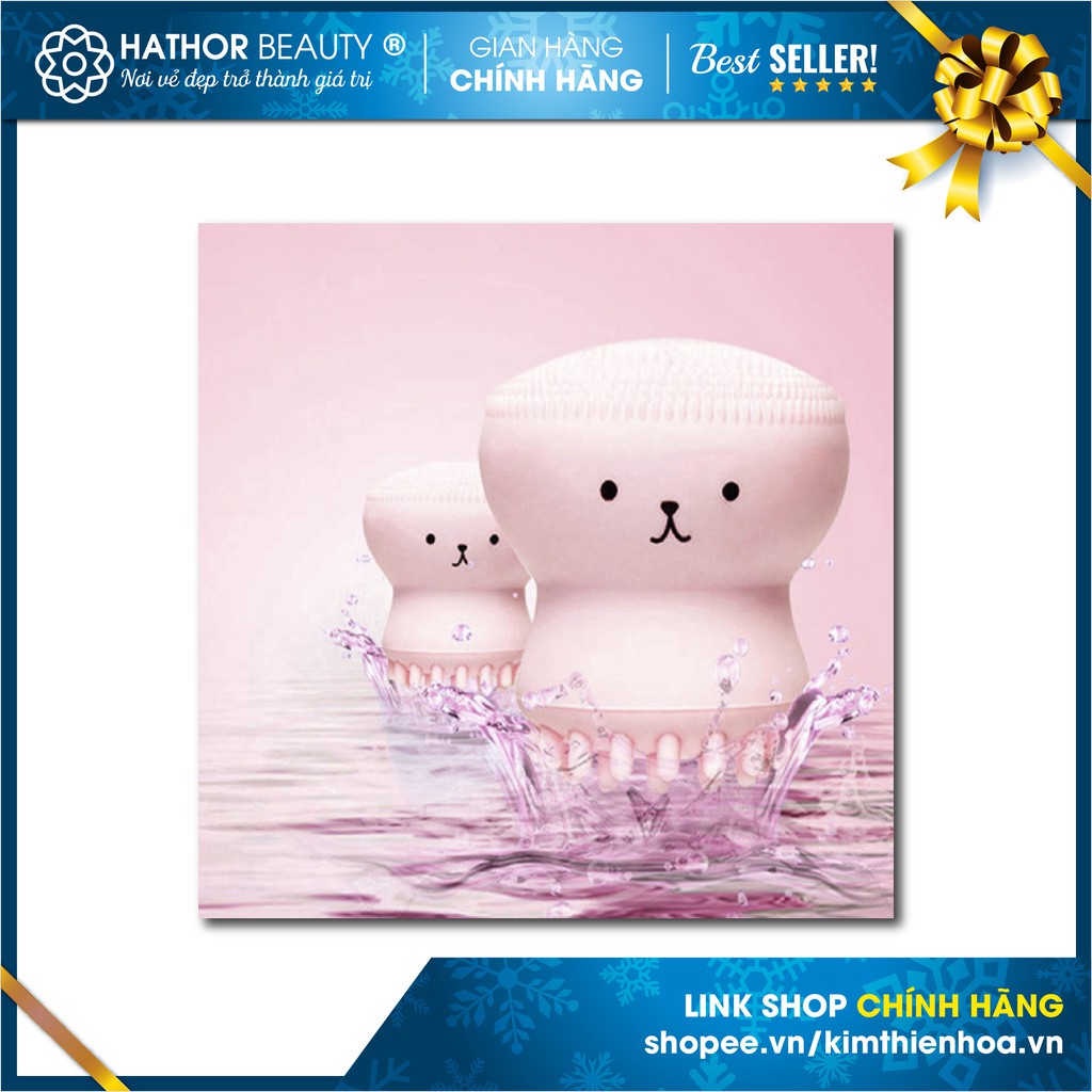Cọ rửa mặt Masage - Máy rửa mặt Bạch Tuộc - Siêu Cute - Etude House My Beauty Tool Jellyfish Silicon | Hathor Beauty