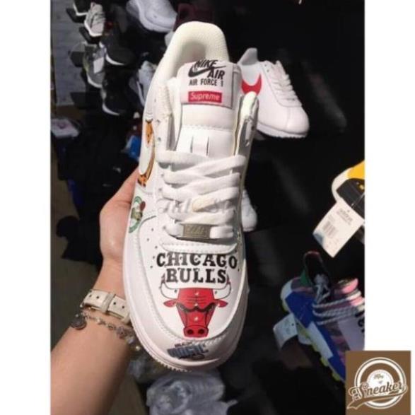 NEW- | Bán Chạy | Giầy AIR FORCE 1 supreme chicago bull high thời trang cao cấp KHO Xịn Nhẩt 2021 $ * . ! . %
