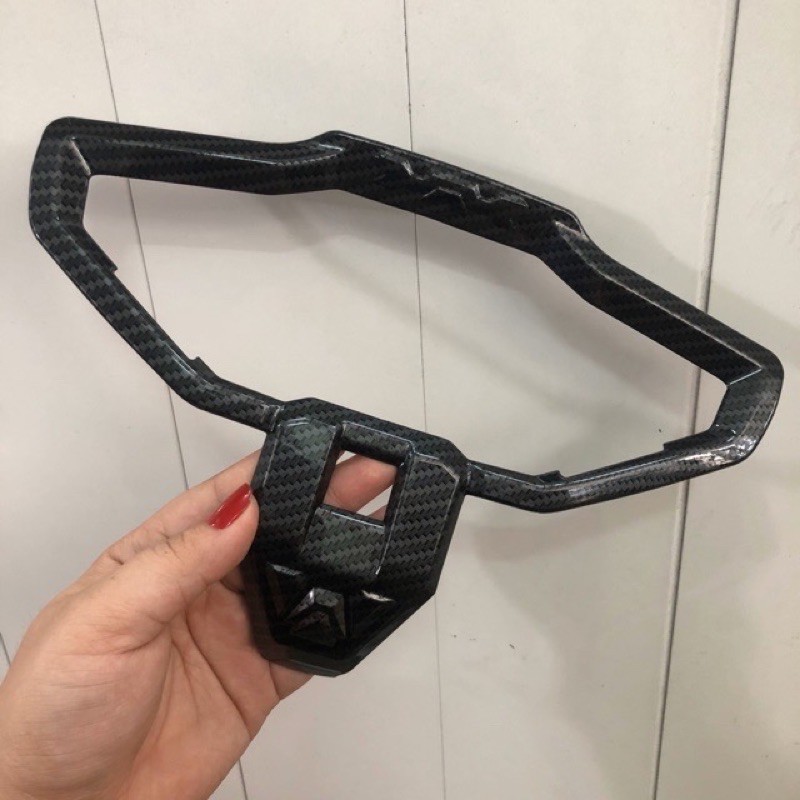 Ốp viền đồng hồ AB airblade 2020 carbon