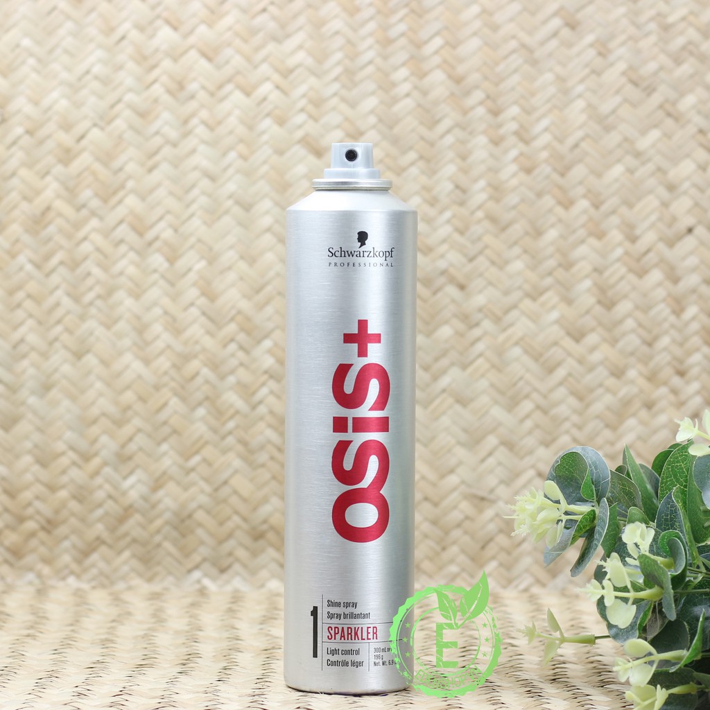 [ CHÍNH HÃNG - SHOP TPHCM] Gôm xịt tóc nam Osis+ 1 Sparkler 300ml hàng chính hãng từ thương hiệu Schwarzkopf - Đức