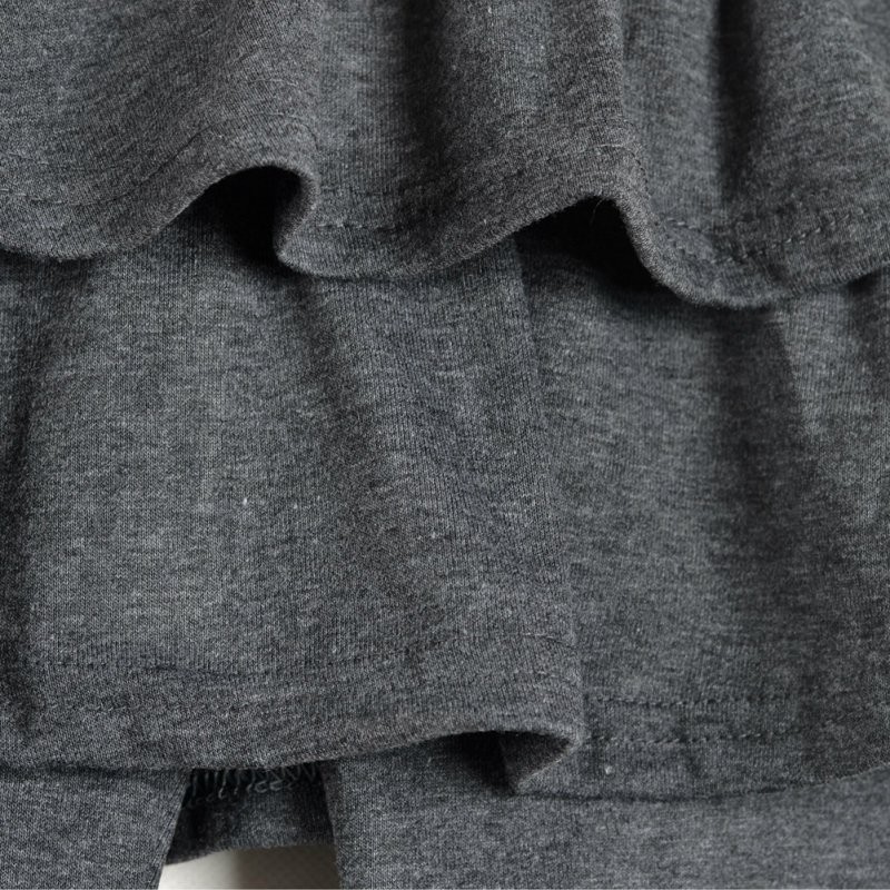 Chân Váy Xòe Kèm Quần Legging Cho Bé Gái 3-11 Tuổi
