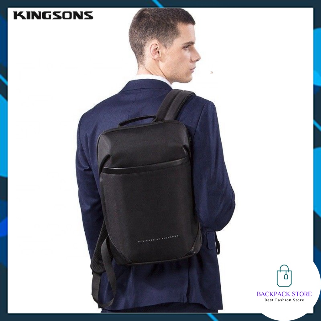 Balo Thời Trang Đẳng Cấp Siêu Mỏng Kingsons - KS3210W [Backpack Store]