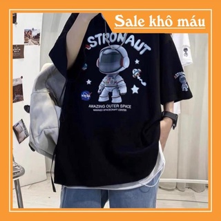 Áo thun tay lỡ from rộng Unisex