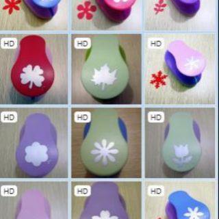 Dập hình, punch bấm làm hoa thủ công, craft