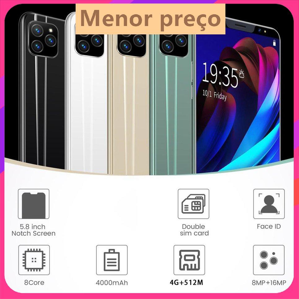 Điện thoại thông minh Android I13 Plus 5,8 inch Bộ nhớ flash 4G + 512M Điện thoại thông minh Android