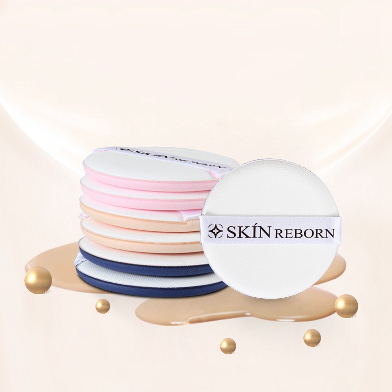 SUPO Beauty - [Random Color] Bông Đánh Phấn Hình Tròn Dùng Trang Điểm Nền Có Thể Sử Dụng Khô Và Ướt Tiện Dụng