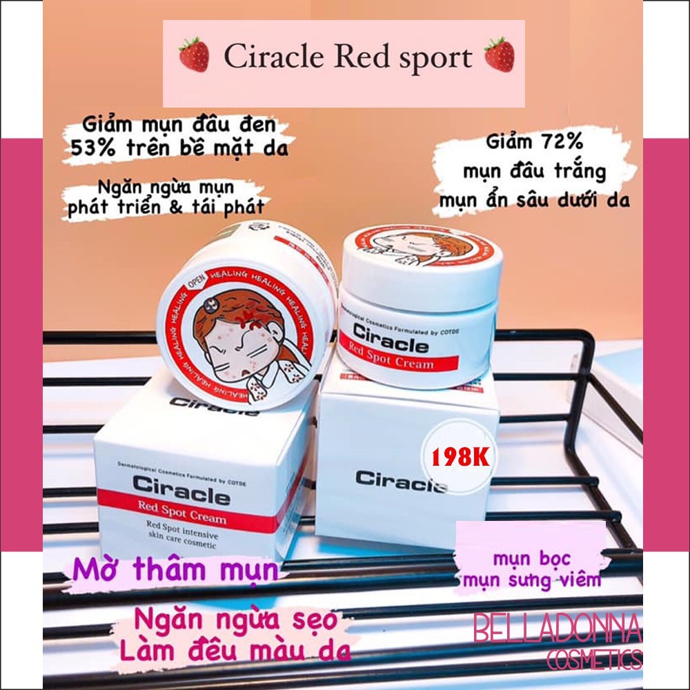 Kem Ngừa Mụn Ciracle Red Spot Cream 30ml