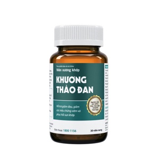 (6 tặng 1) khương thảo đan hỗ trợ đau nhức xương khớp ,đau vai gáy ,viêm dây thần kinh