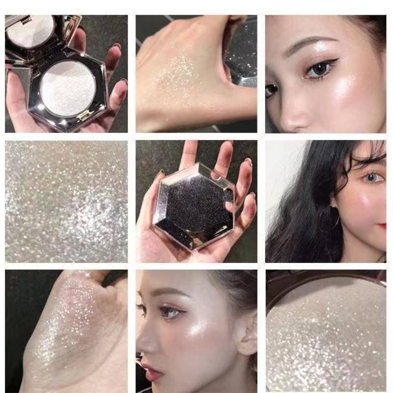 Bảng phấn bắt sáng tạo khối 3d lấp lánh dành cho mặt và cơ thể