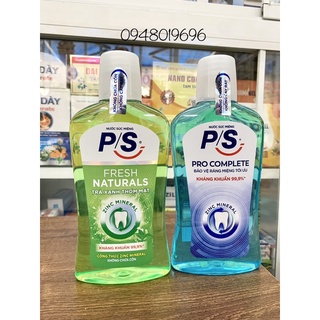 Nước súc miệng P/S chai lớn 500ml