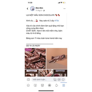 Son kem lì nội địa🍫🍫🍫