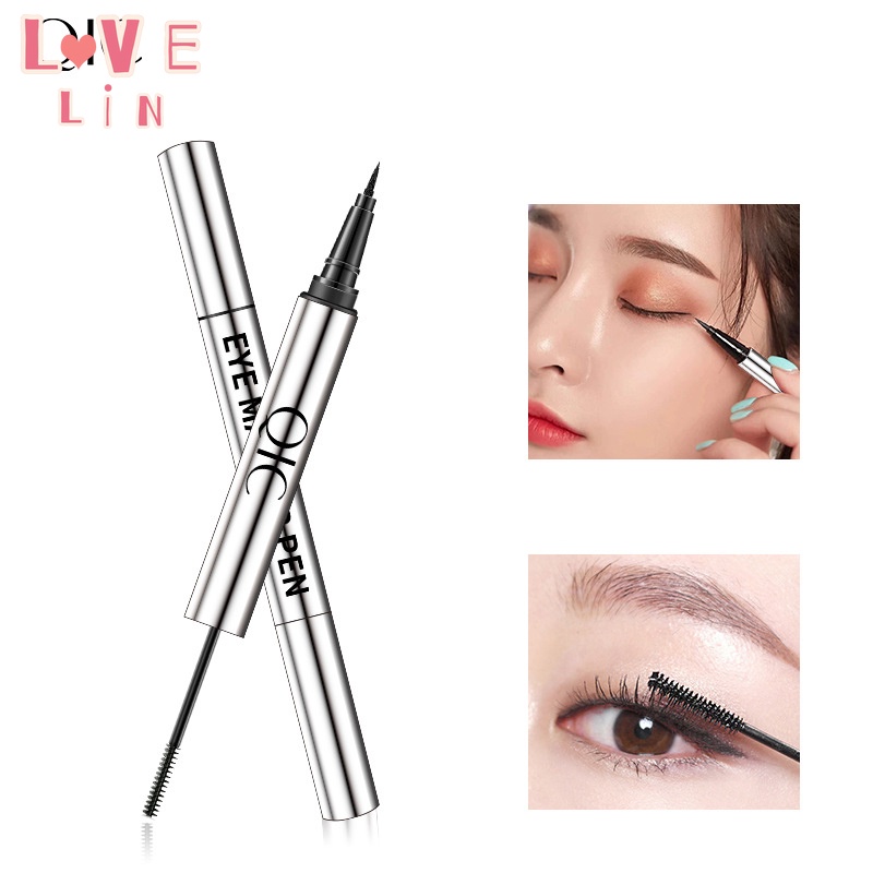 Bút Kẻ Mắt Qic Hai Đầu Chống Thấm Nước