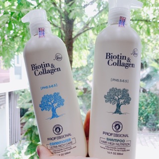 Cặp gội xả BIOTIN trắng (380k /1 cặp)