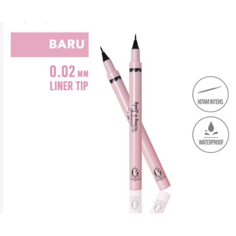 (hàng Mới Về) Bút Kẻ Mắt Màu Đen Không Thấm Nước Madame Gie Wing It Lady