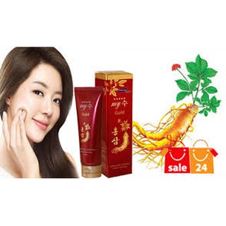 Sữa Rửa Mặt Hồng Sâm Đỏ Hàn Quốc My Gold 130ml