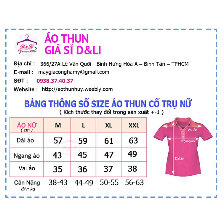 Áo thun NỮ có cổ màu TRẮNG size 42kg đến 65kg thun cá sấu 4 chiều cao cấp đẹp form chuẩn giá sỉ