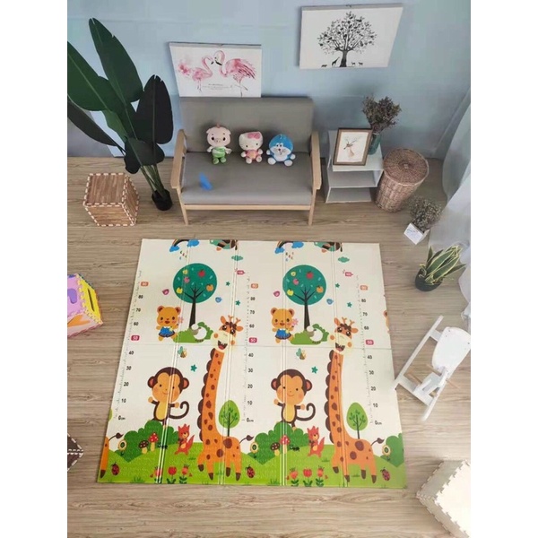 Thảm Xốp Cho Bé XPE Gấp Gọn Tấm Lót Trải Sàn 2 Mặt Chống Thấm, Chống Trơn