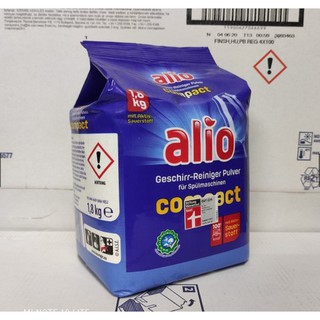 Hộp Bột rửa bát Alio 1,5kg ( Đức )