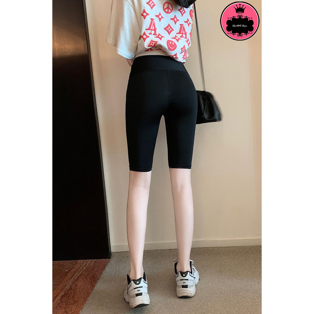 Quần Biker Short Nữ Đùi Ngắn Gym Thể Thao "LEGGING LỬNG" | BigBuy360 - bigbuy360.vn