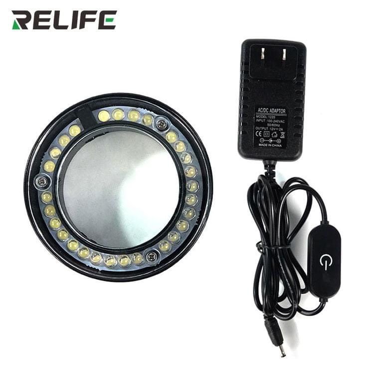 Đèn led kính hiển vi kèm chăn khói Relife RL-033D