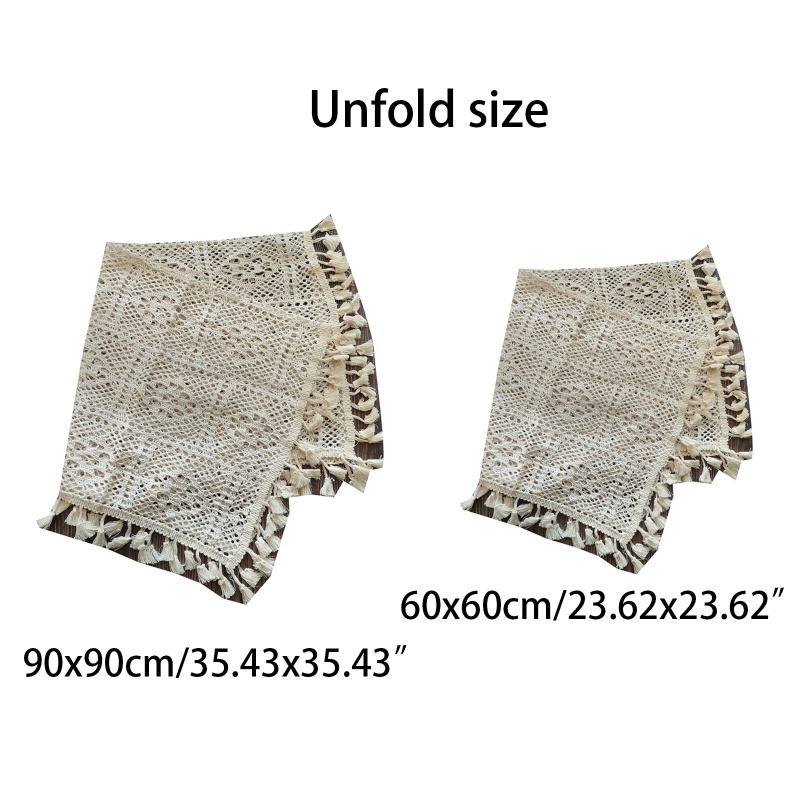 Chăn Quấn Chụp Ảnh Phối Tua Rua Phong Cách Vintage Cho Bé