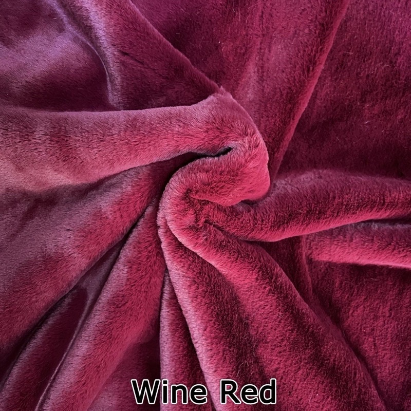 Thảm lông chụp ảnh lông ngắn mịn - vải lông không có đế chống trơn