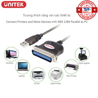 CÁP CHUYỂN ĐỔI USB SANG LPT UNITEK Y-120