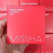 PHẤN NƯỚC SIÊU KIỀM DẦU MISSHA Velvet Finish Cushion SPF50+ PA+++ BẢN ĐỎ | BigBuy360 - bigbuy360.vn