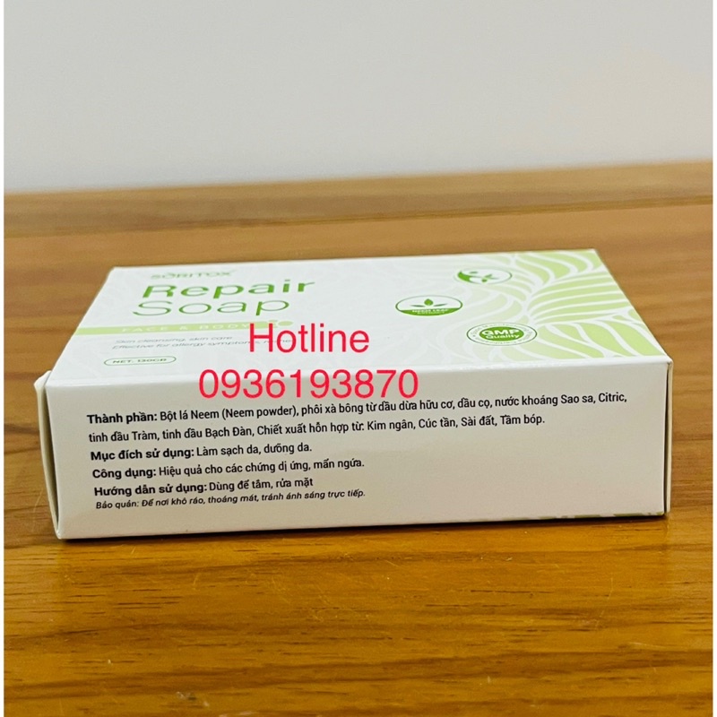 ✅ Soritox Soap 130GR 👍 [CHÍNH HÃNG] ❤️ Xà bông thảo mộc Soritox chăm sóc da mờ thâm sạch mụn sáng da làm đẹp da