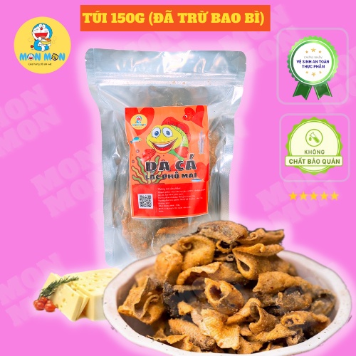 Da cá lắc phô mai 150g siêu giòn ăn là ghiền Mon Mon đồ ăn vặt vừa ngon vừa rẻ - Đặc sản Phan Thiết