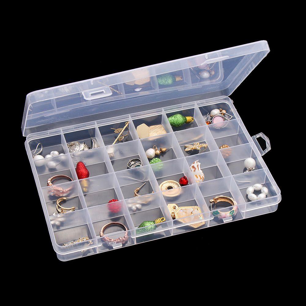 PATH Hộp Rỗng 24 Ngăn Đựng Trang Sức / Bông Tai / Trang Trí Móng Nghệ Thuật