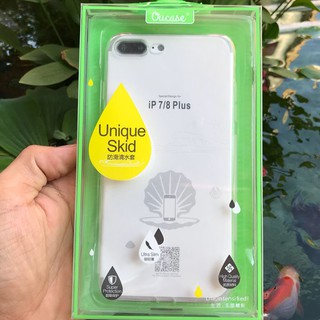 Ốp lưng iphone 7plus/ 8plus ou silicon dẻo trong suốt