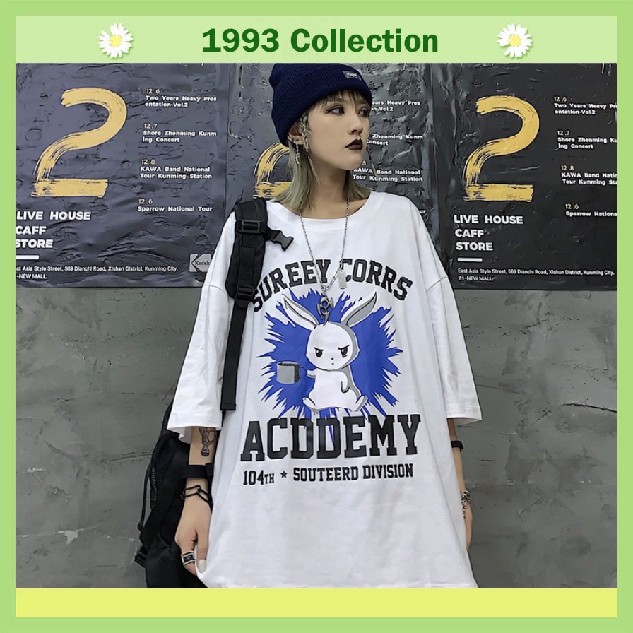 Áo thun form rộng unisex 1993 Collection, áo phông tay lỡ ATL33