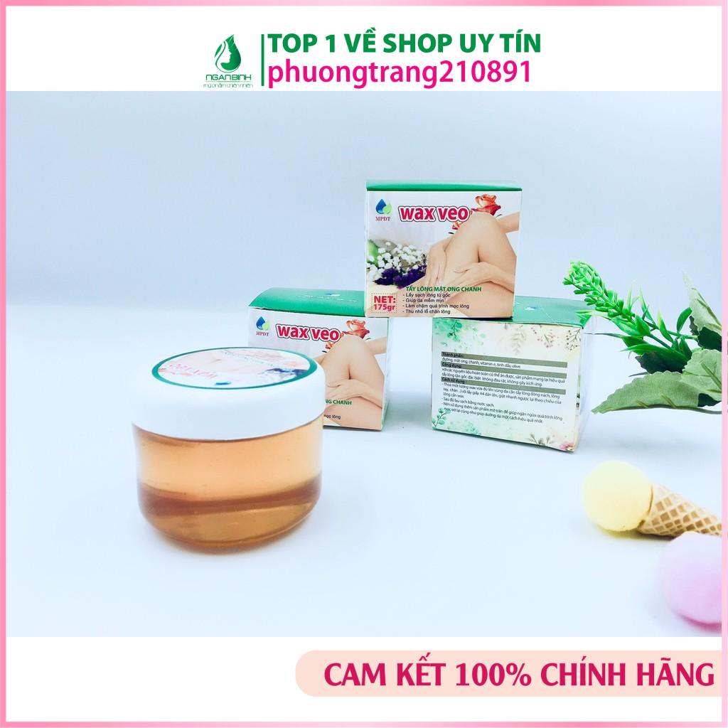 Wax VEO triệt lông vùng nách, lông tay, chân.TẶNG kèm giấy wax và que gạt