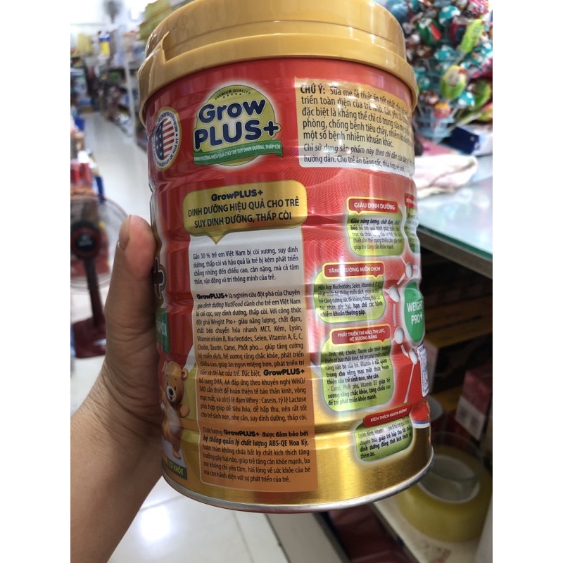 Sữa-Growpuls +  mẫu mới  780 g  dưới một tuổi