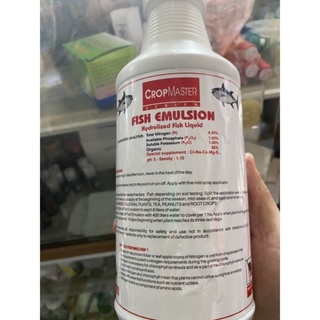 Đạm cá cô dặc mỹ, phân cá mỹ, đạm cá mỹ fish emulsion chai 1 lít