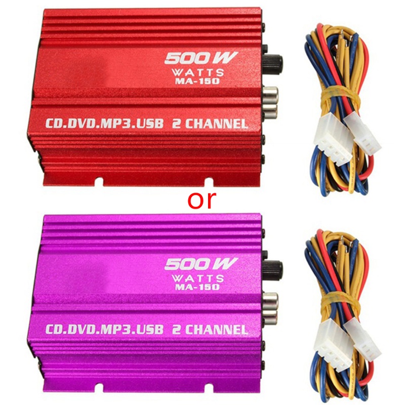 Loa Mini Hi-Fi 500W 2 Kênh Chuyên Dụng Cho Xe Hơi