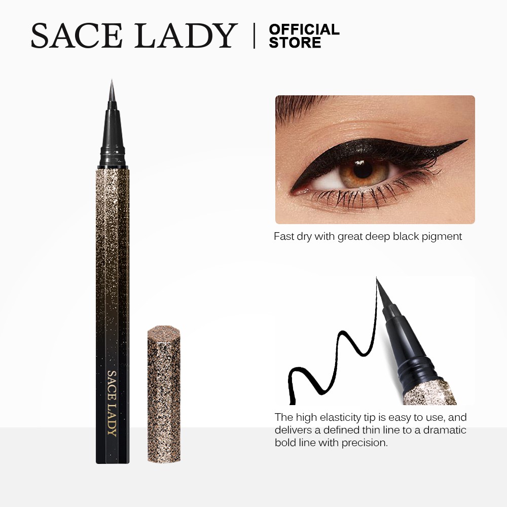 [Hàng mới về] SACE LADY Bút kẻ mắt chống nhòe lâu trôi nhanh khô | BigBuy360 - bigbuy360.vn